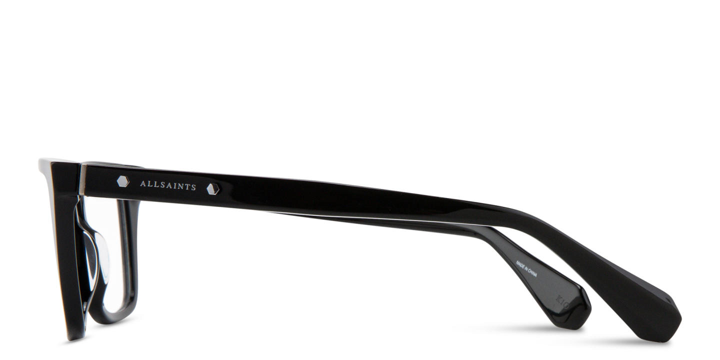 ALL SAINTS Logo Cat-Eye Eyeglasses in Black – Product Photo 3