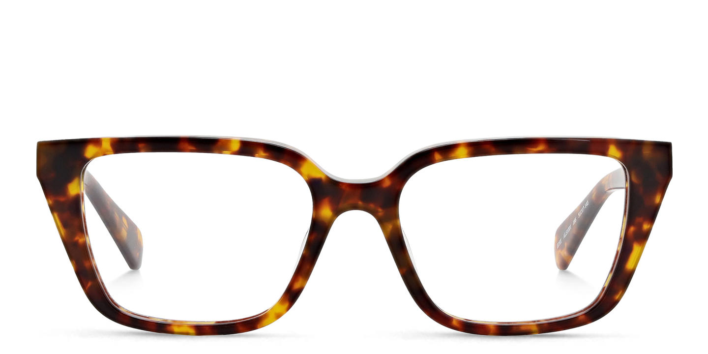 ALL SAINTS Logo Cat-Eye Eyeglasses in Brown – Product Photo 0