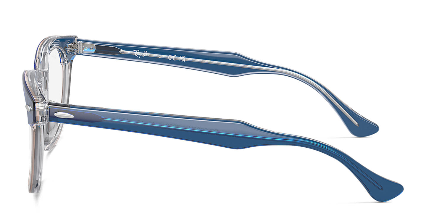 Ray-Ban Junior Optics Kids Square Eyeglasses in Blue – Product Photo 2