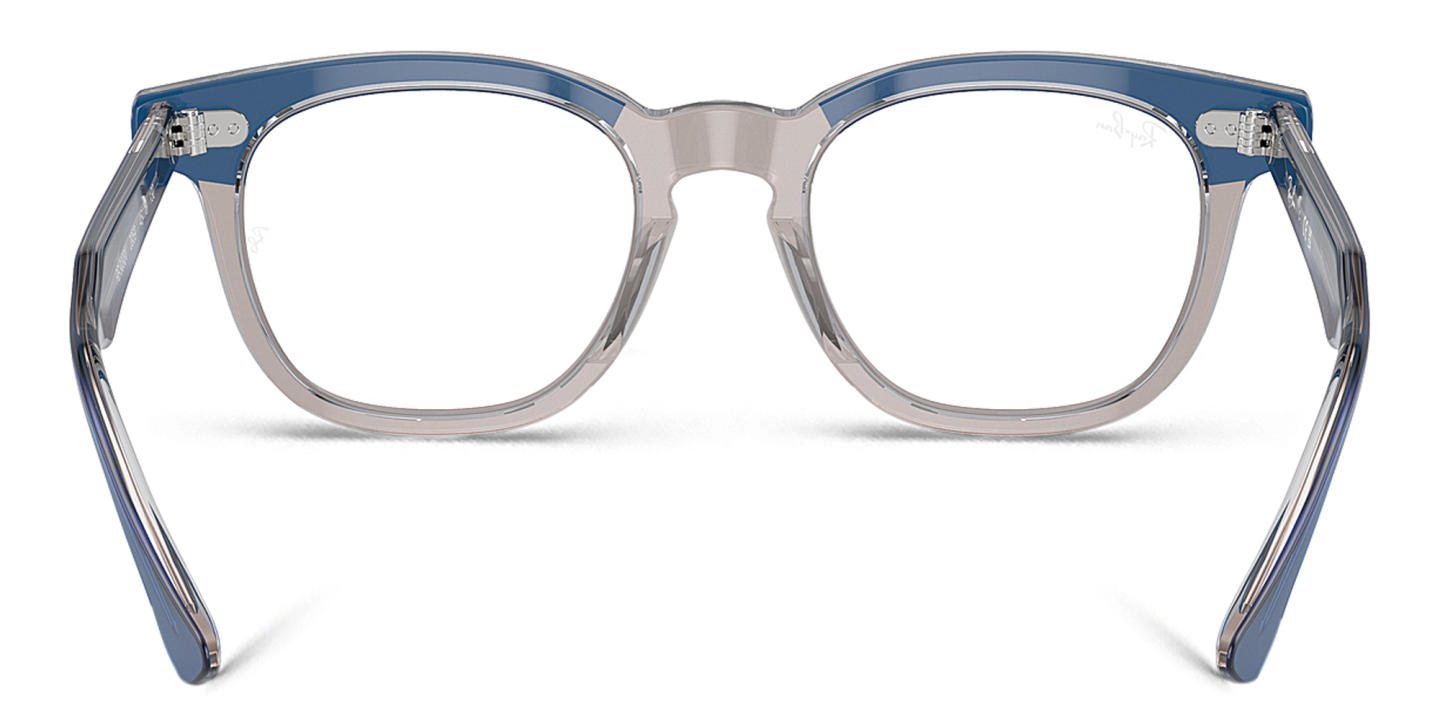 Shop Ray-Ban Junior Optics Kids Square Eyeglasses in Blue online.