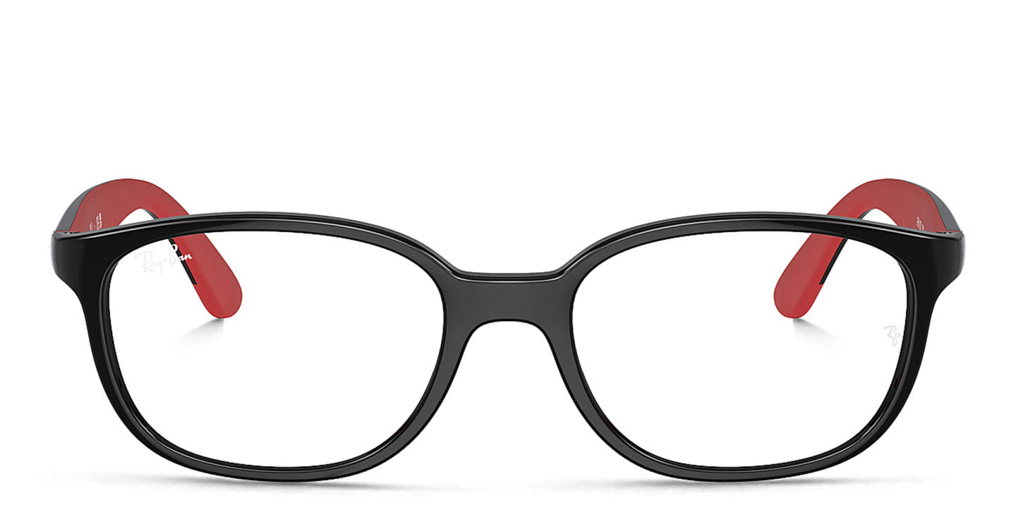 Shop Ray-Ban Junior Optics Kids Bio-Based Square Eyeglasses in Black online.