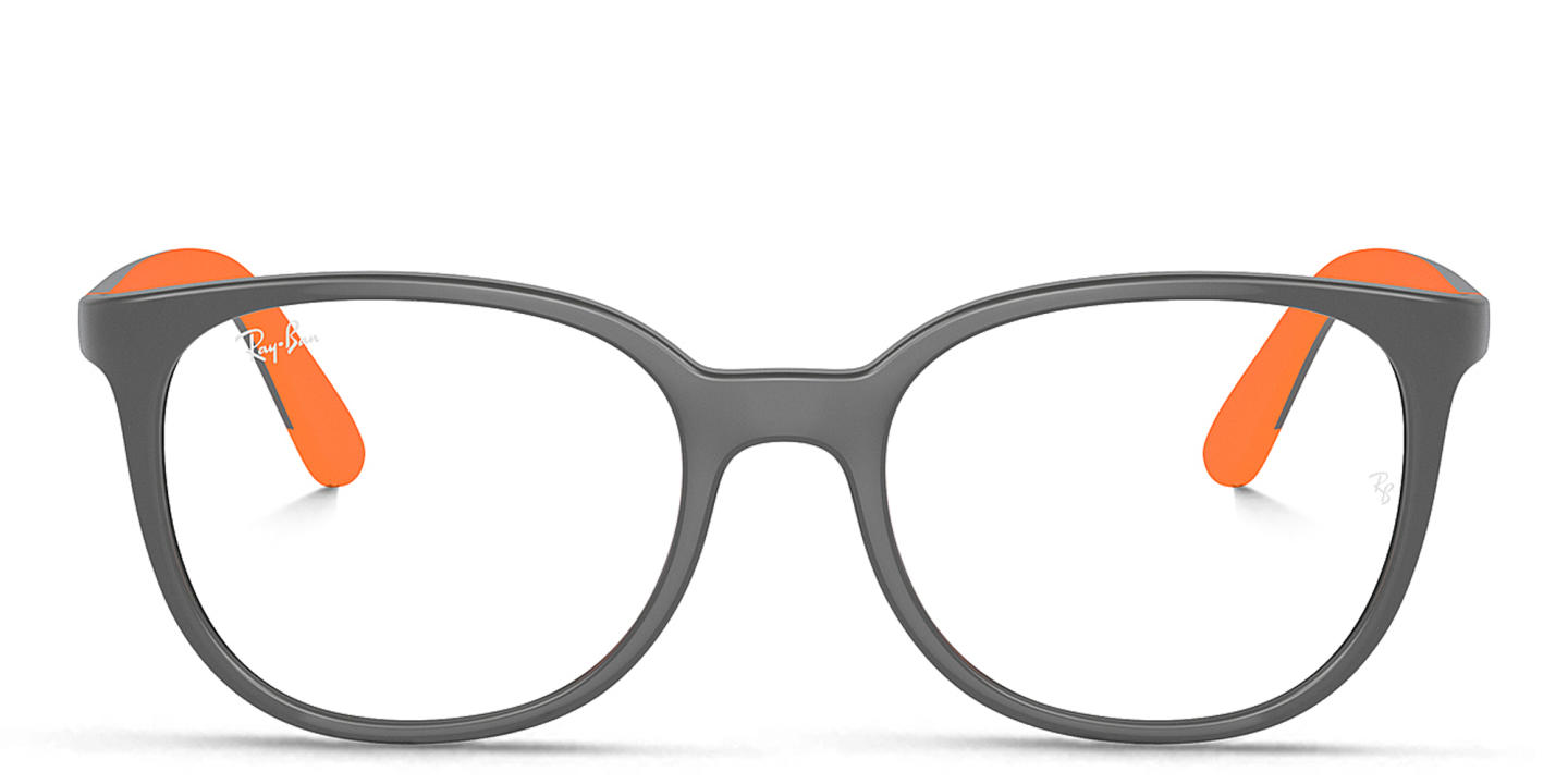 Ray-Ban Junior Optics Kids Panthos Eyeglasses in Grey – Product Photo 0