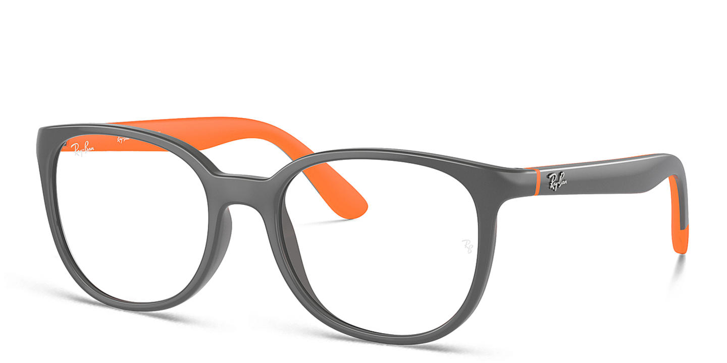 Ray-Ban Junior Optics Kids Panthos Eyeglasses in Grey – Product Photo 1