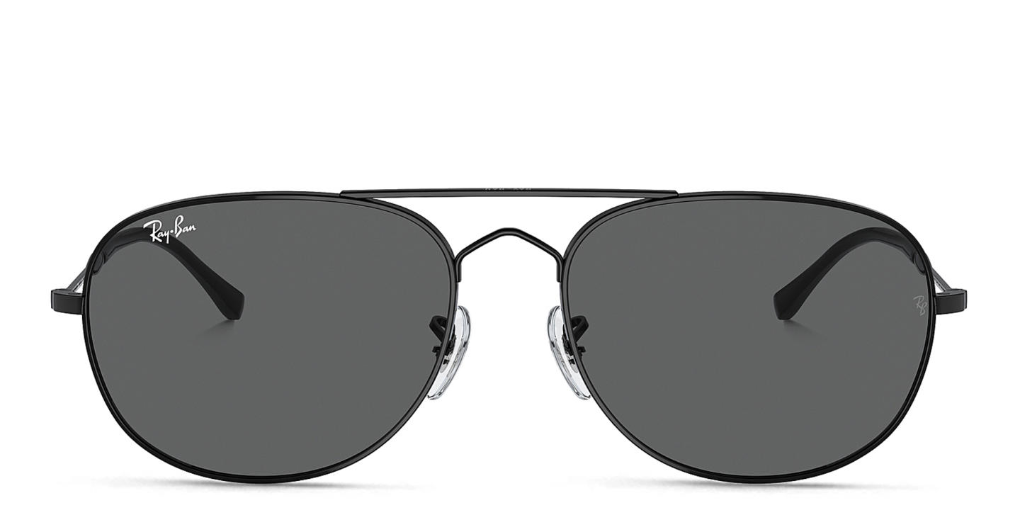 Ray-Ban Bain Bridge Unisex Pilot Sunglasses in Black – Product Photo 0