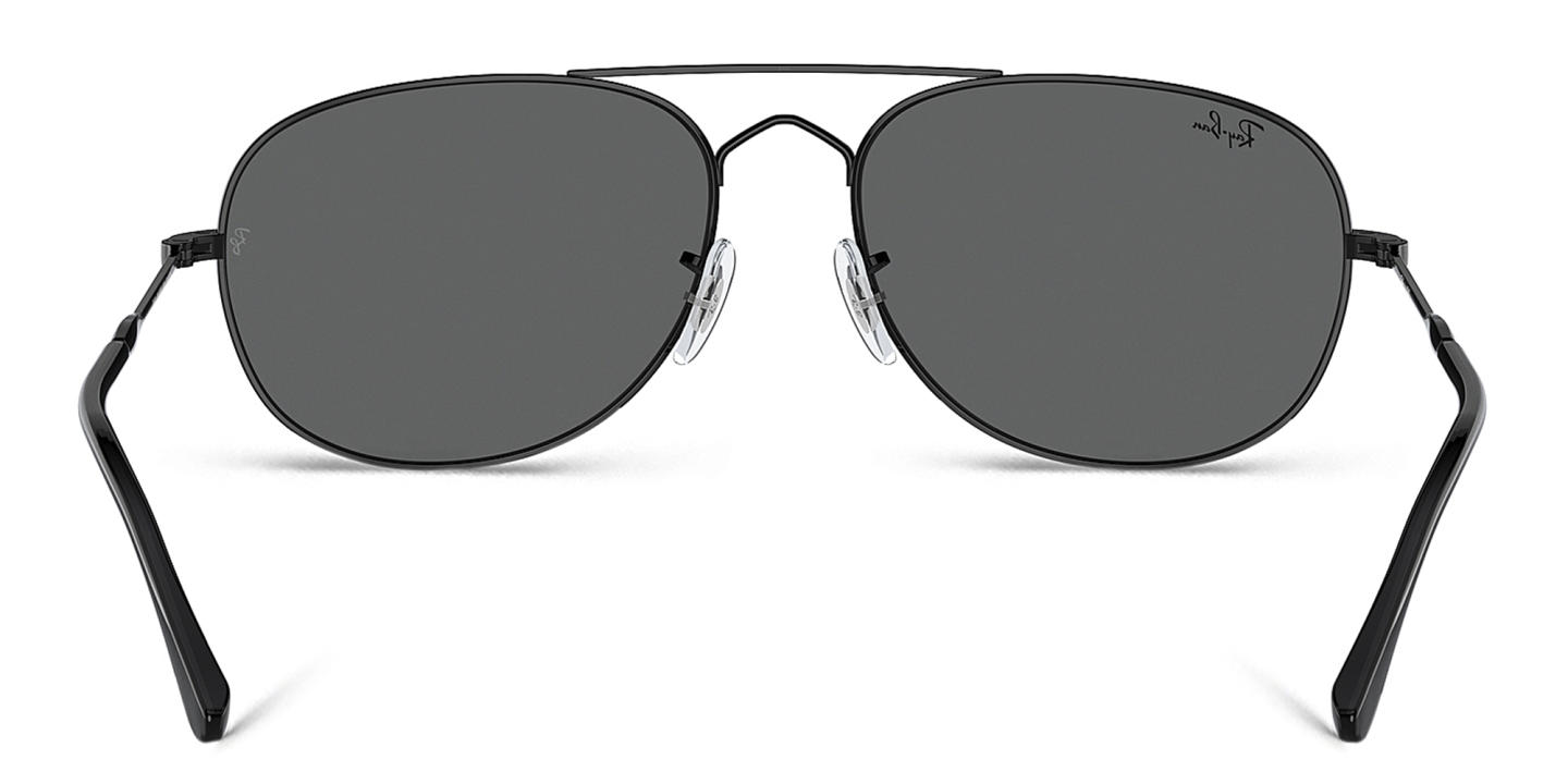 Shop Ray-Ban Bain Bridge Unisex Pilot Sunglasses in Black online.