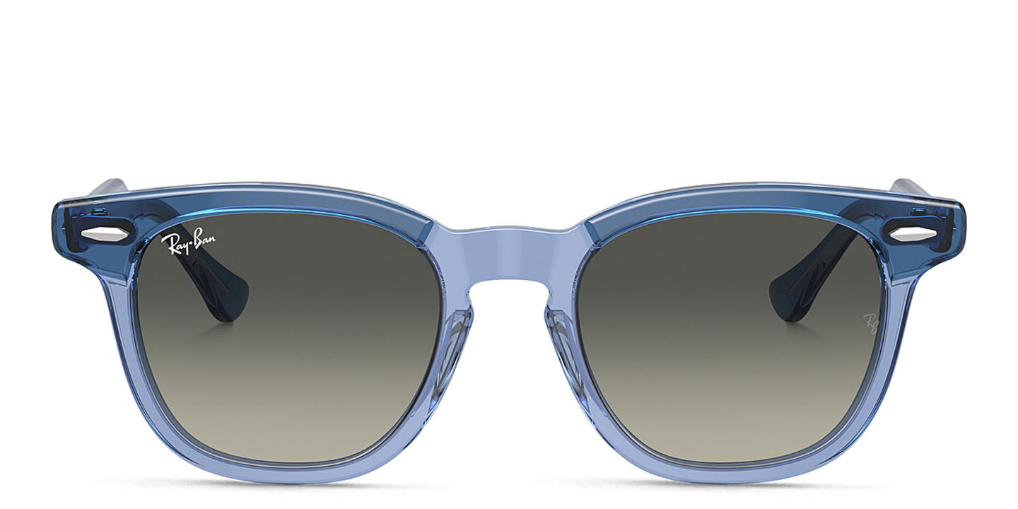 Ray-Ban Junior Logo Kids Square Sunglasses in Blue – Product Photo 0