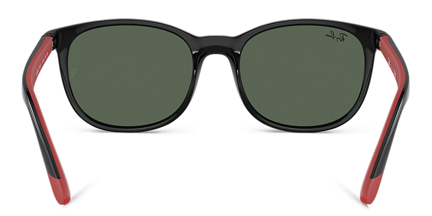 Ray-Ban Junior Kids Logo Square Sunglasses in Black – Product Photo 3