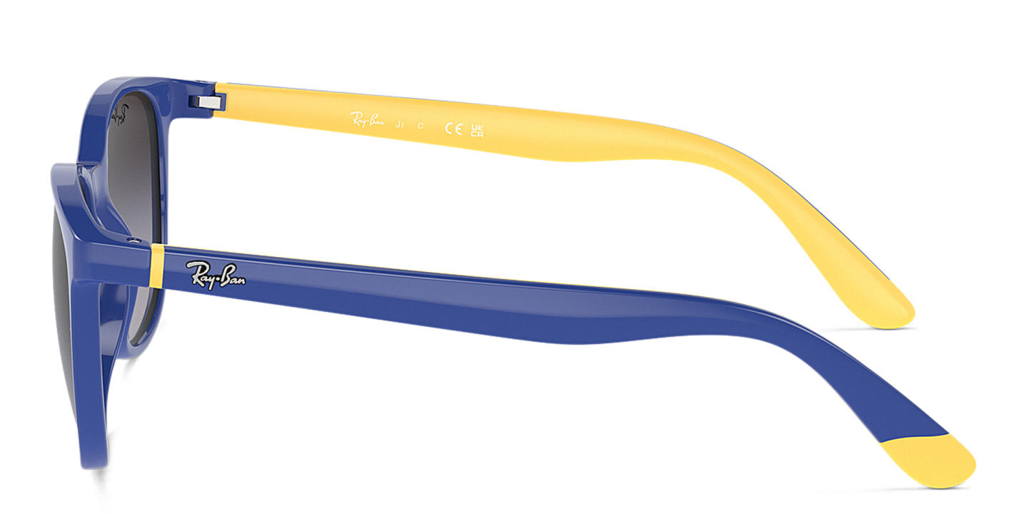 Ray-Ban Junior Kids Logo Square Sunglasses in Blue – Product Photo 2