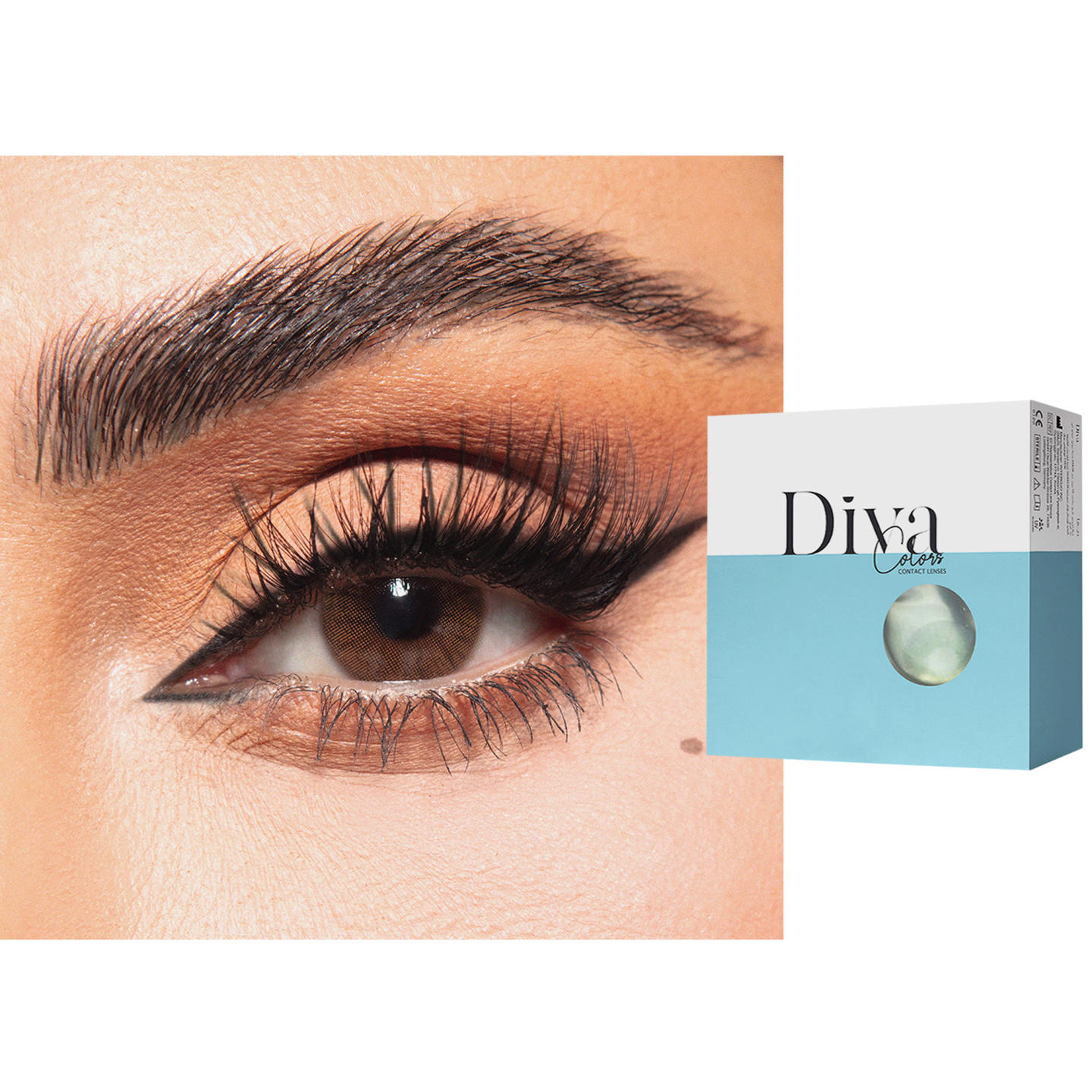 DIVA Monthly Color Contact Lenses in Lili – Product Photo 0