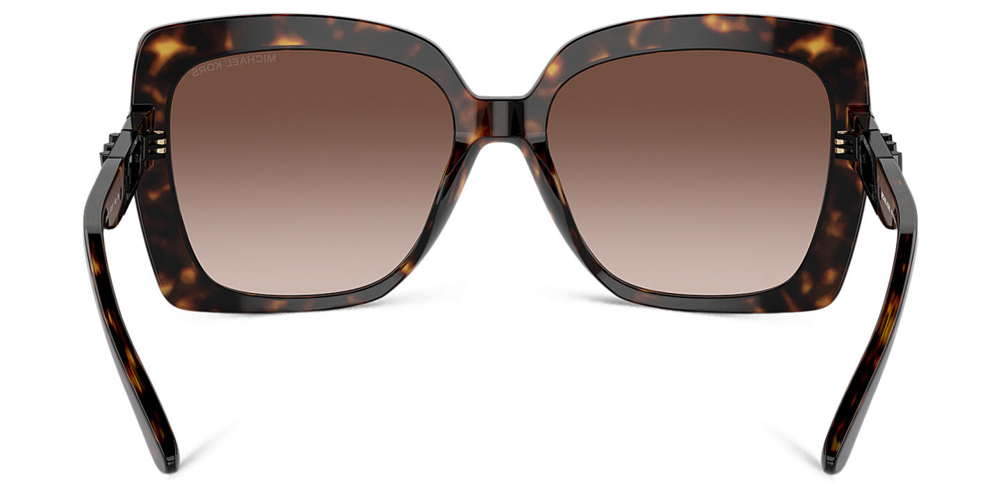 Shop Michael Kors Nice Oversized Square Sunglasses in Tortoise online.