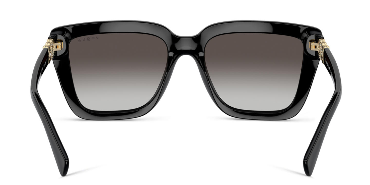 Vogue Eyewear Rhinestone-Embellished Butterfly Sunglasses in Black – Product Photo 3