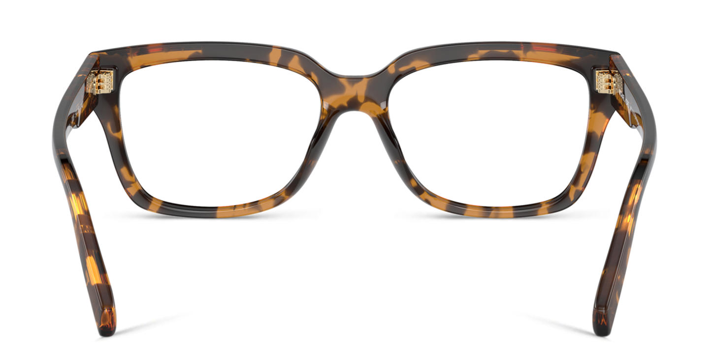 Michael Kors Birmingham Rectangle Eyeglasses in Tortoise – Product Photo 3