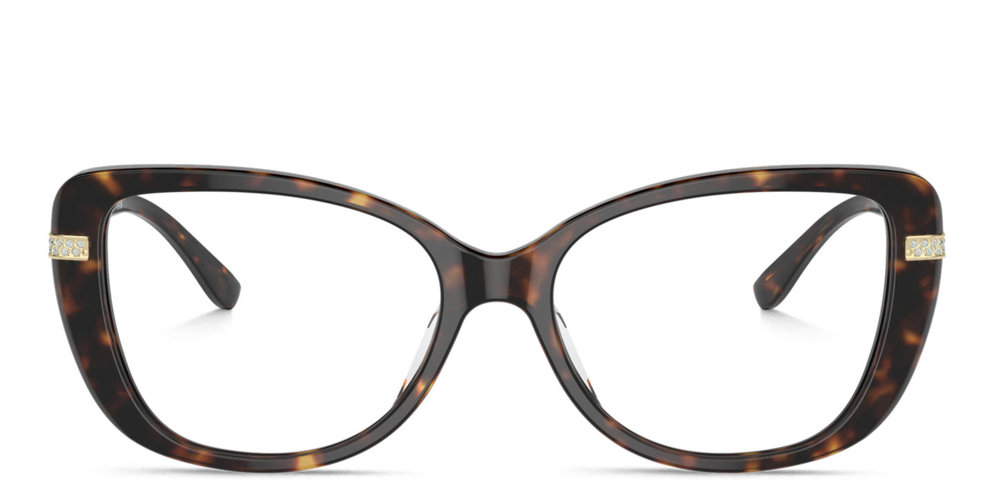 Shop Michael Kors Formentera Cat-Eye Eyeglasses in Tortoise online.