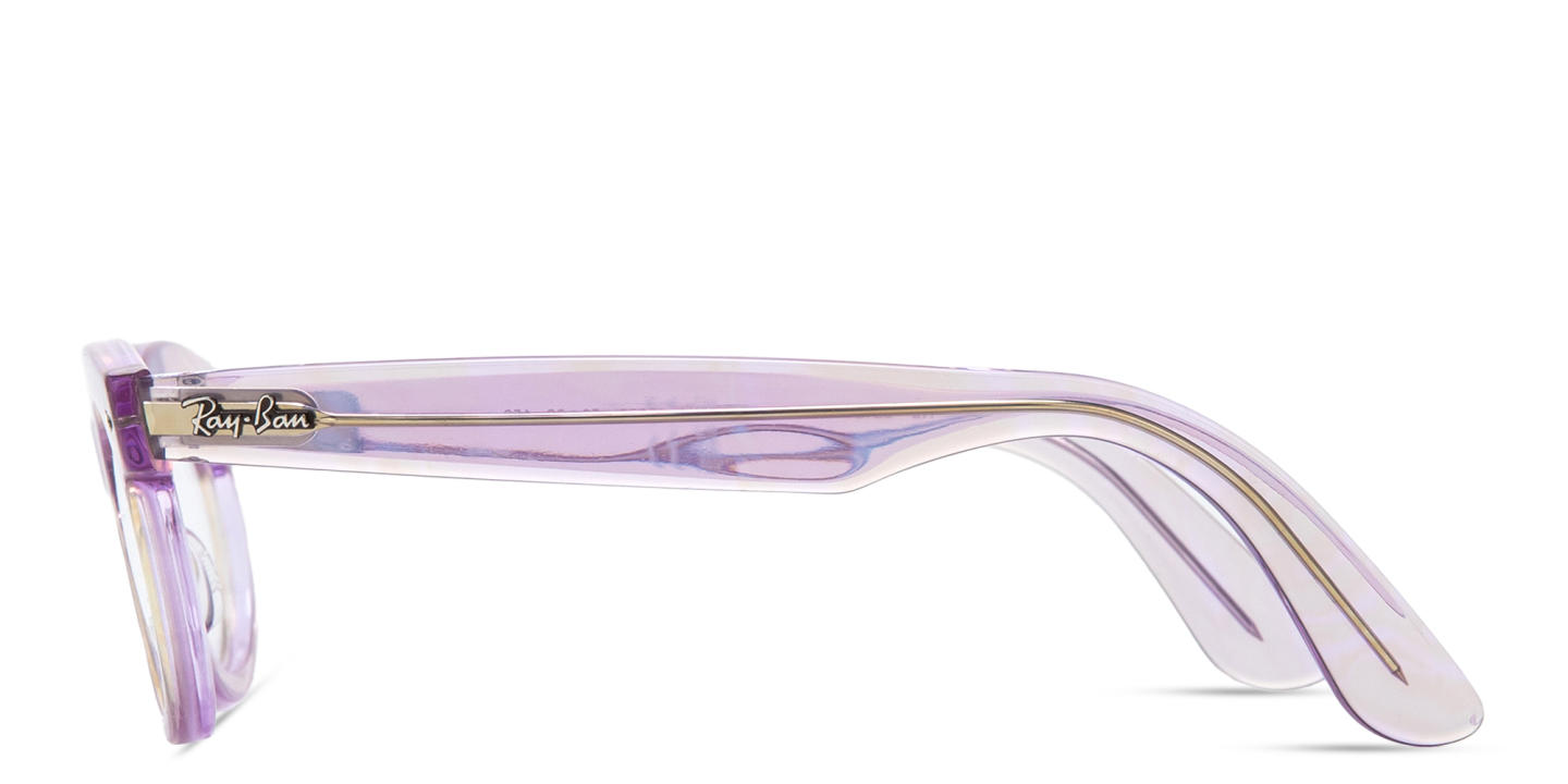 Ray-Ban Octagon-Cut Crystals Cat in Purple – Product Photo 2