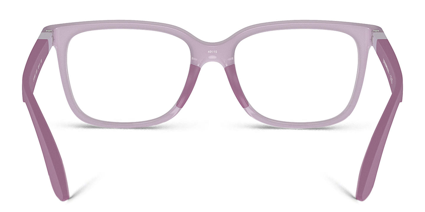 Emporio Armani Eaglo Logo Kids Pillow Eyeglasses in Purple – Product Photo 3
