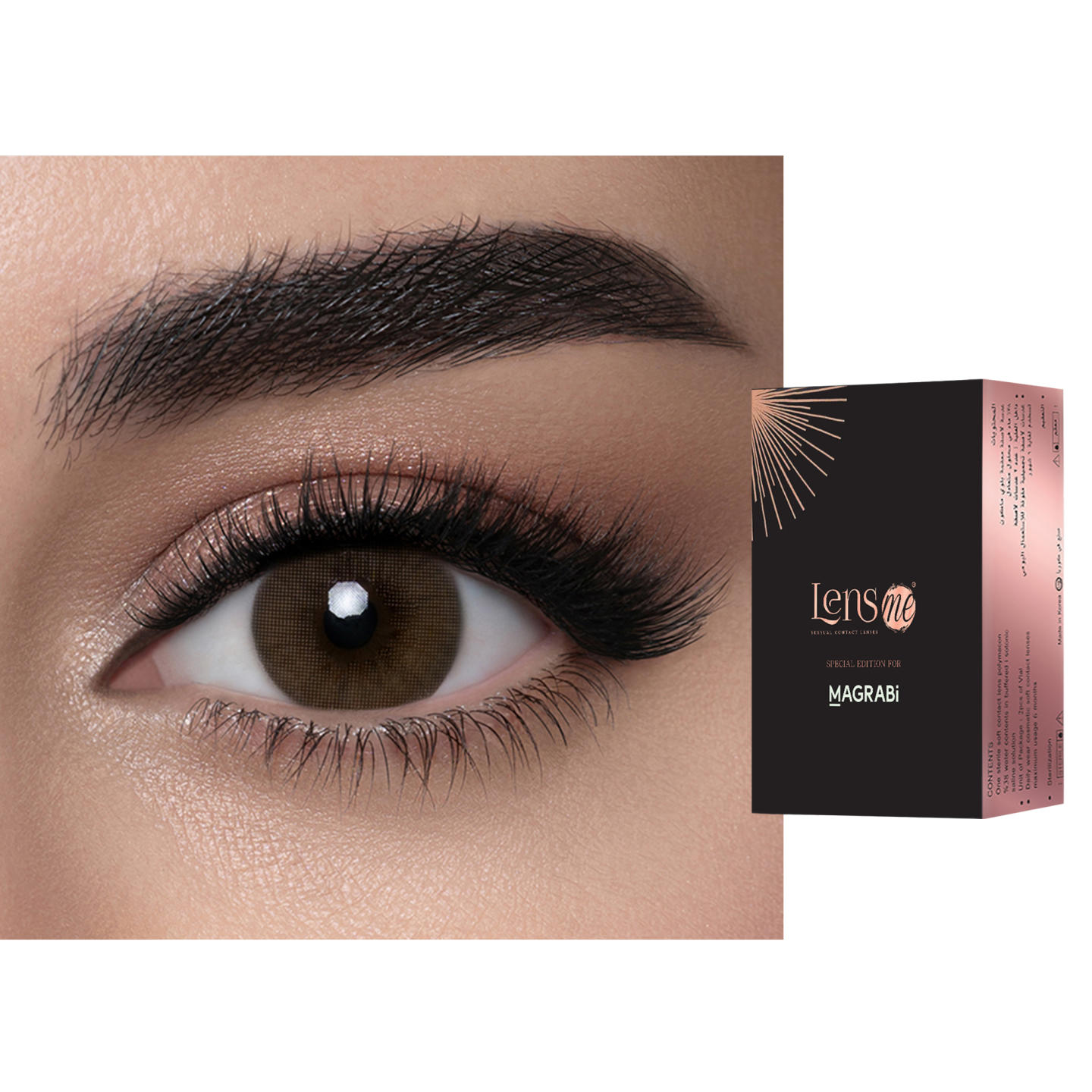 Shop Lensme Monthly Color Contact Lenses - Mars in Mars online.