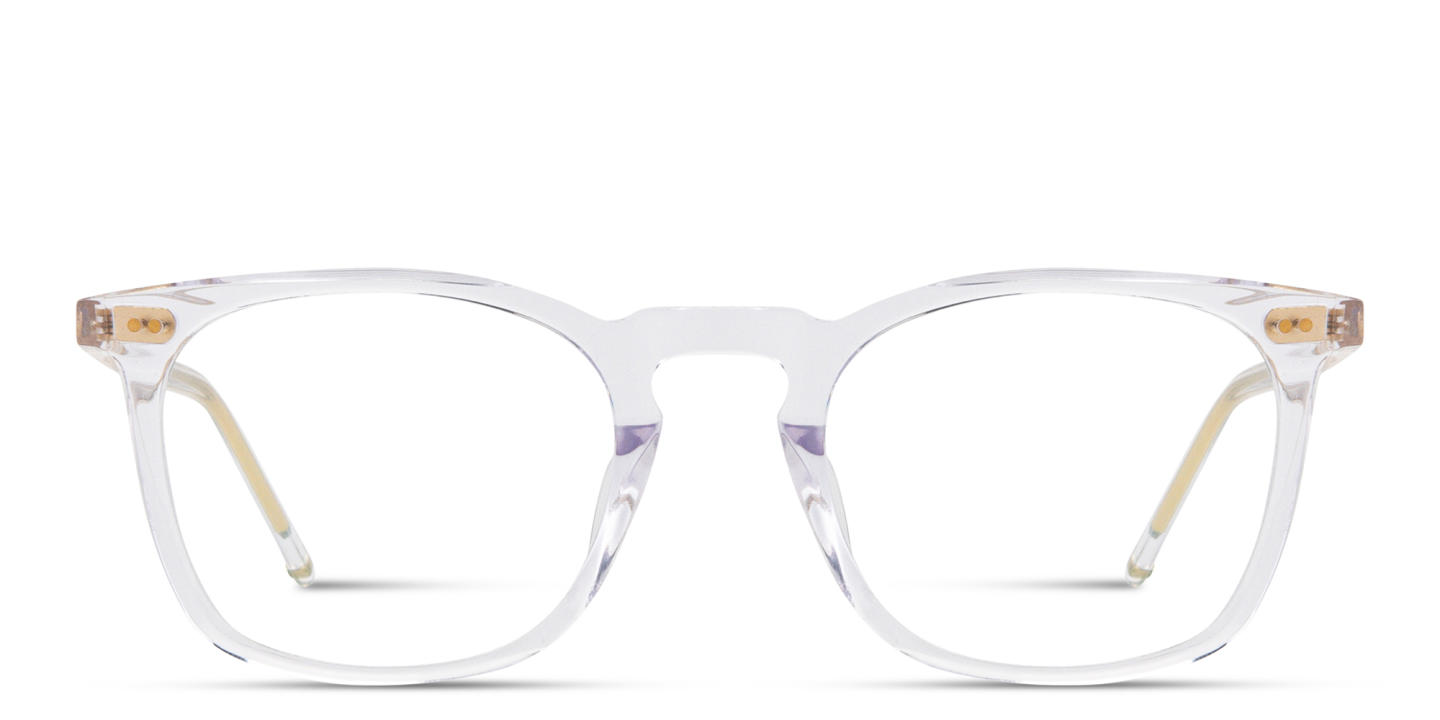Shop Modo Unisex Square Eyeglasses in Crystal online.