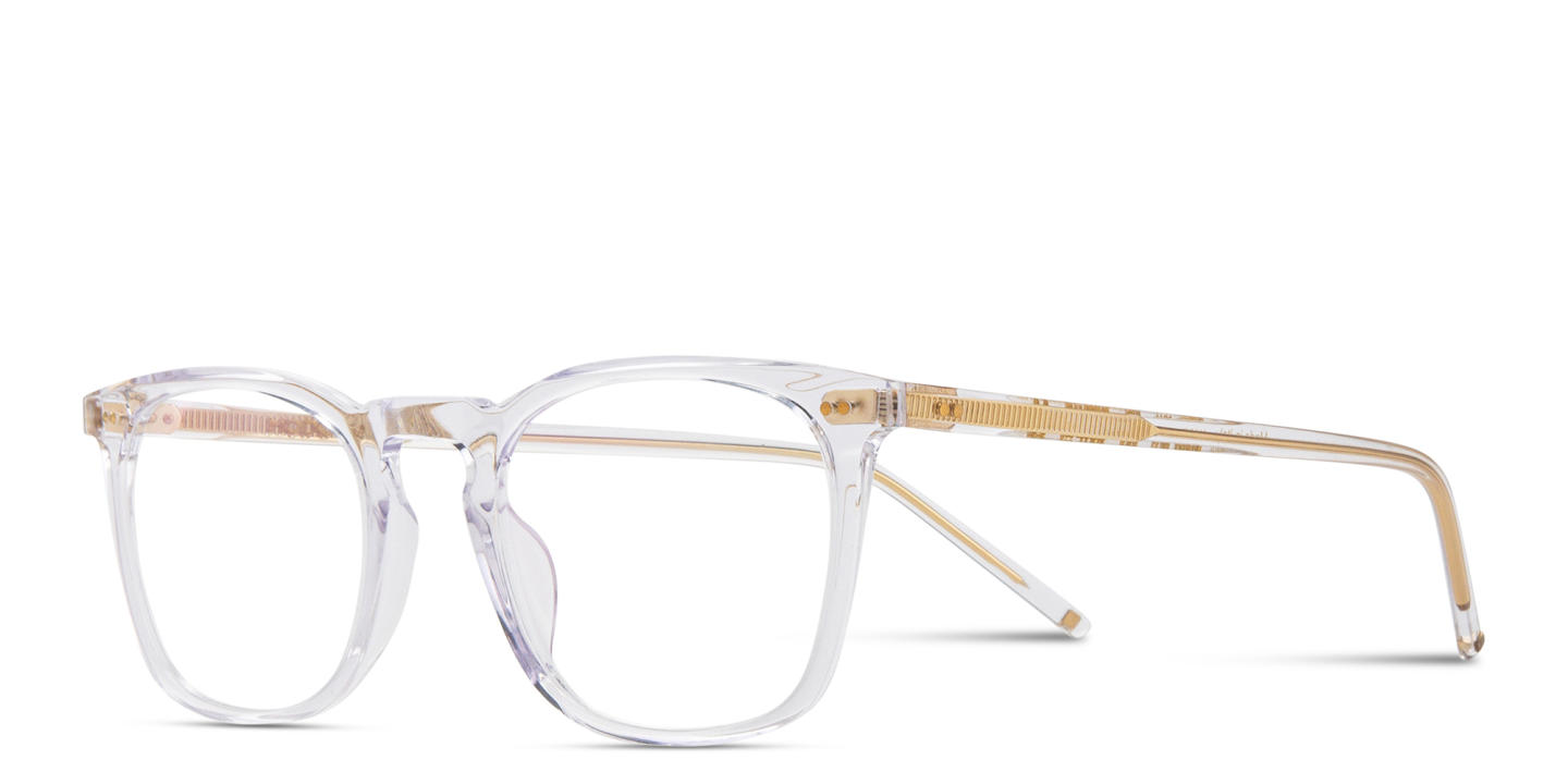 Shop Modo Unisex Square Eyeglasses in Crystal online.