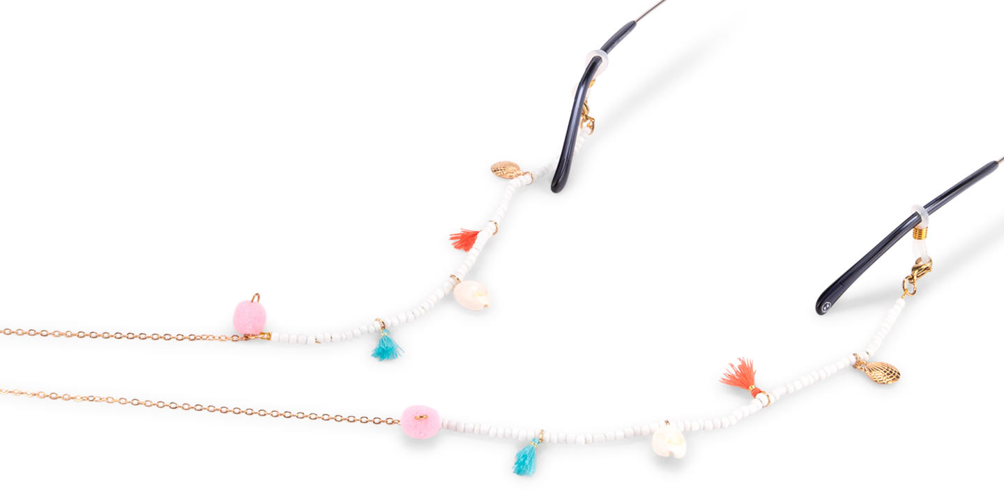 Unchained Society Seashells Unisex Glasses Chain – Product Photo 2