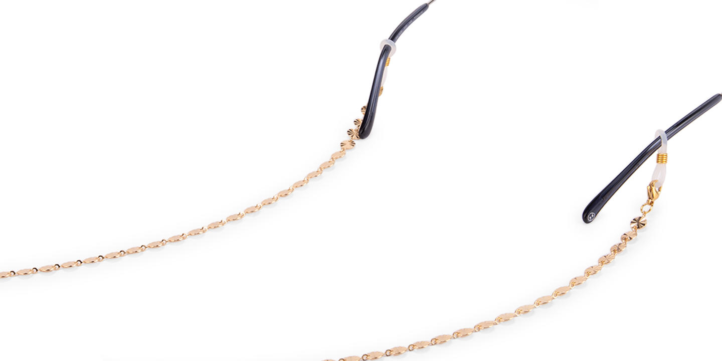 Unchained Society Unisex Gold Metal Glasses Chain – Product Photo 2