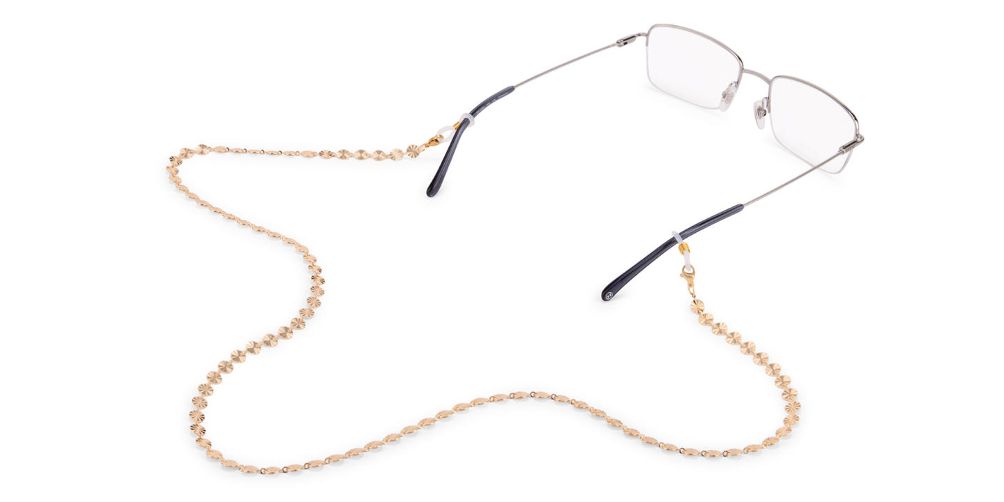 Unchained Society Unisex Gold Metal Glasses Chain – Product Photo 3
