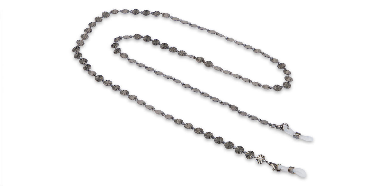 Unchained Society Unisex Black Metal Glasses Chain – Product Photo 0