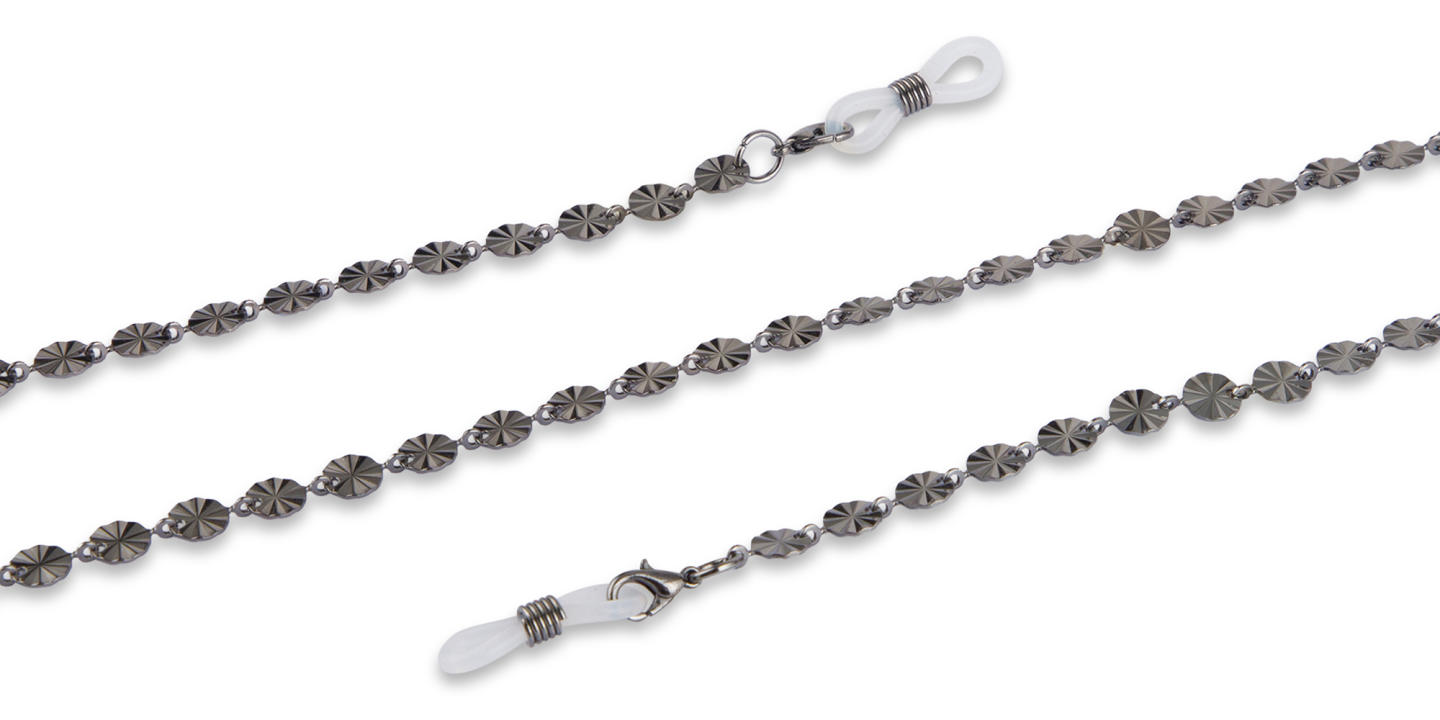 Unchained Society Unisex Black Metal Glasses Chain – Product Photo 1