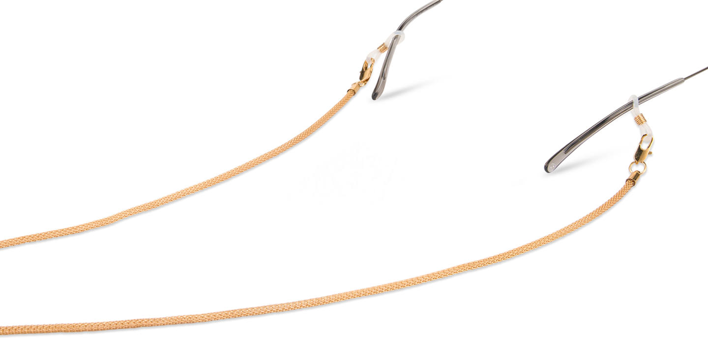 Unchained Society Unisex Gold Metal Snake Glasses Chain – Product Photo 2