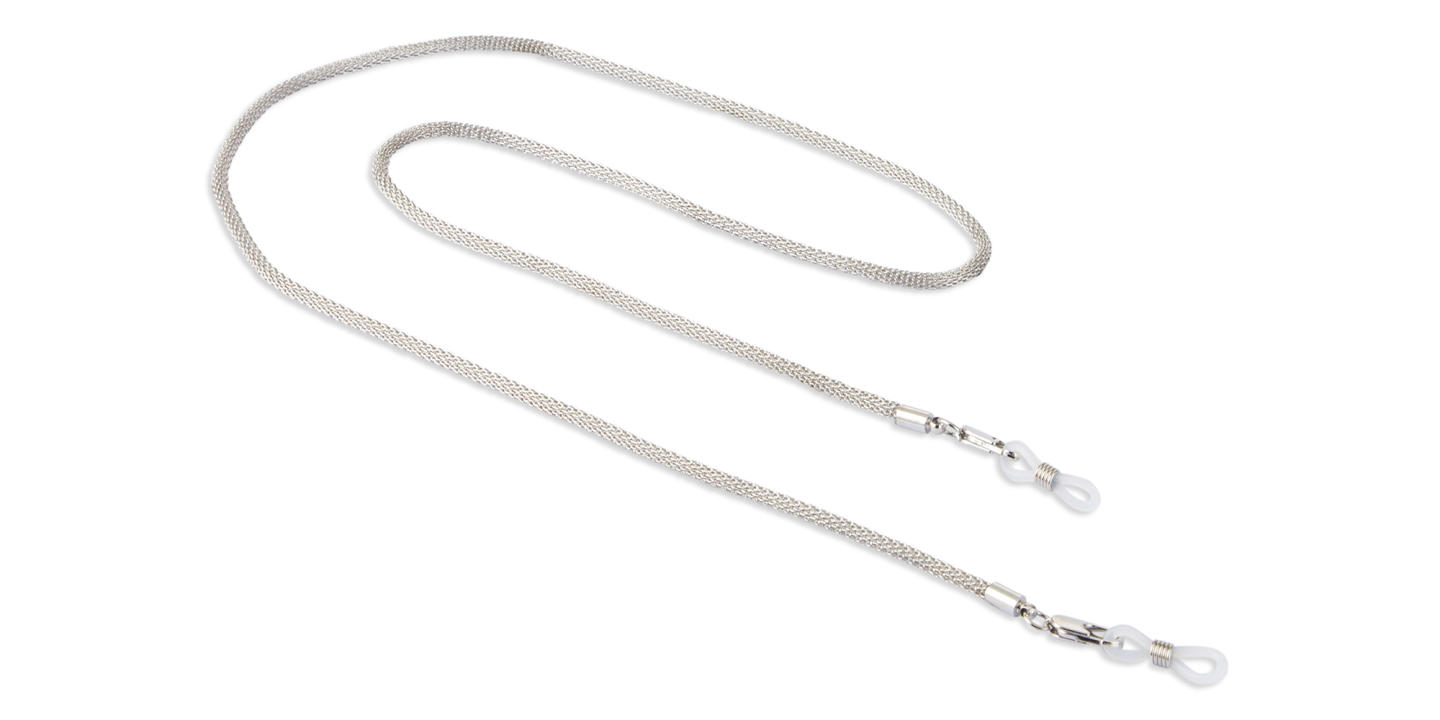 Unchained Society Unisex Silver Metal Snake Glasses Chain – Product Photo 0