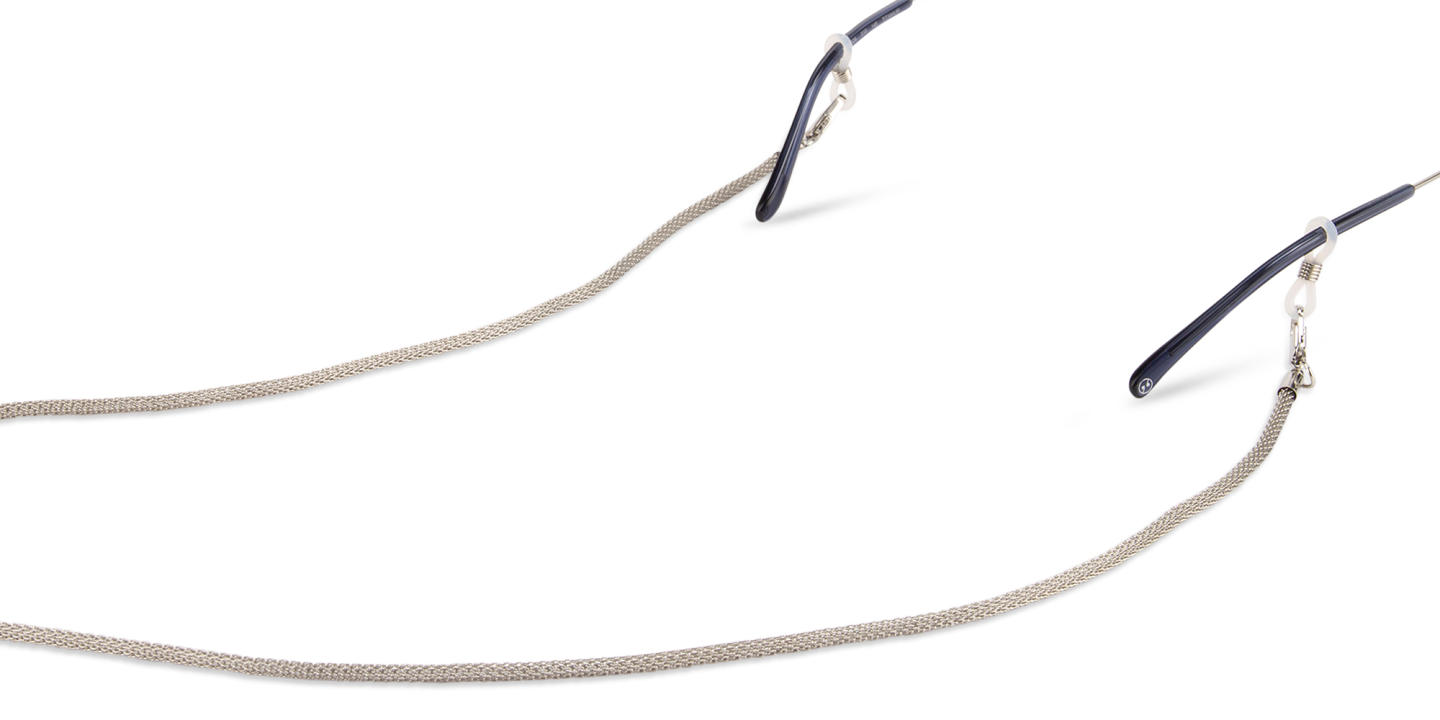 Unchained Society Unisex Silver Metal Snake Glasses Chain – Product Photo 2