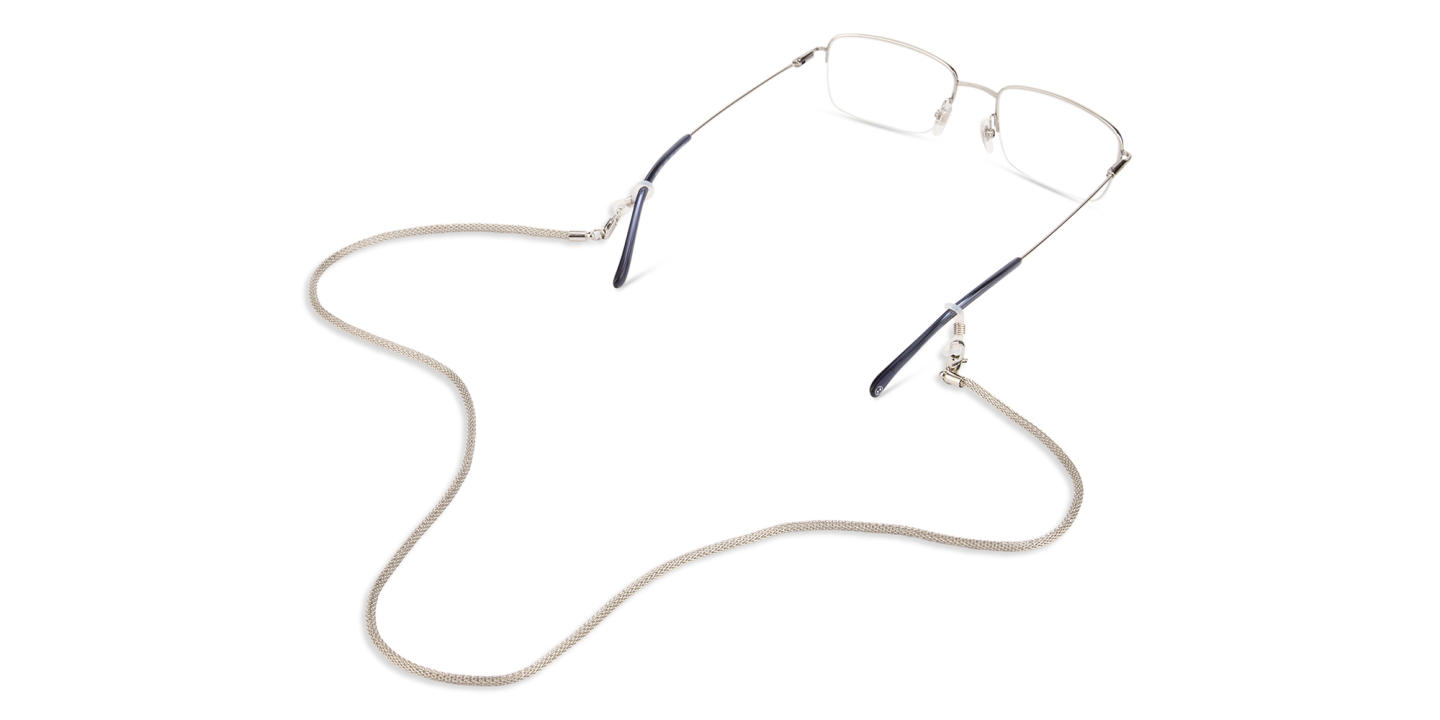 Unchained Society Unisex Silver Metal Snake Glasses Chain – Product Photo 3