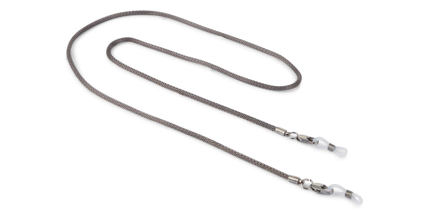 Unchained Society Unisex Black Metal Snake Glasses Chain – Product Photo 0