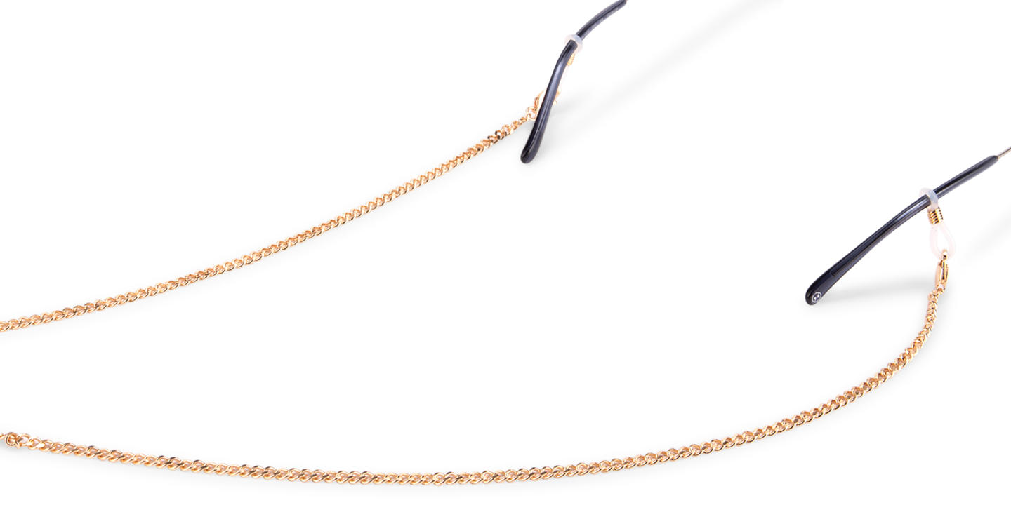 Shop Unchained Society Unisex Rose Gold Metal Glasses Chain online.