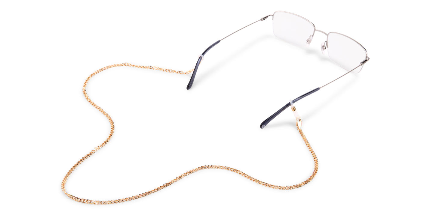 Shop Unchained Society Unisex Rose Gold Metal Glasses Chain online.