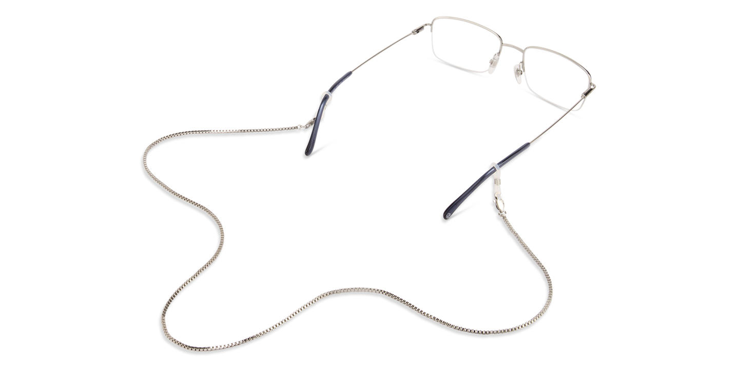 Unchained Society Unisex Silver Flat Glasses Chain – Product Photo 3
