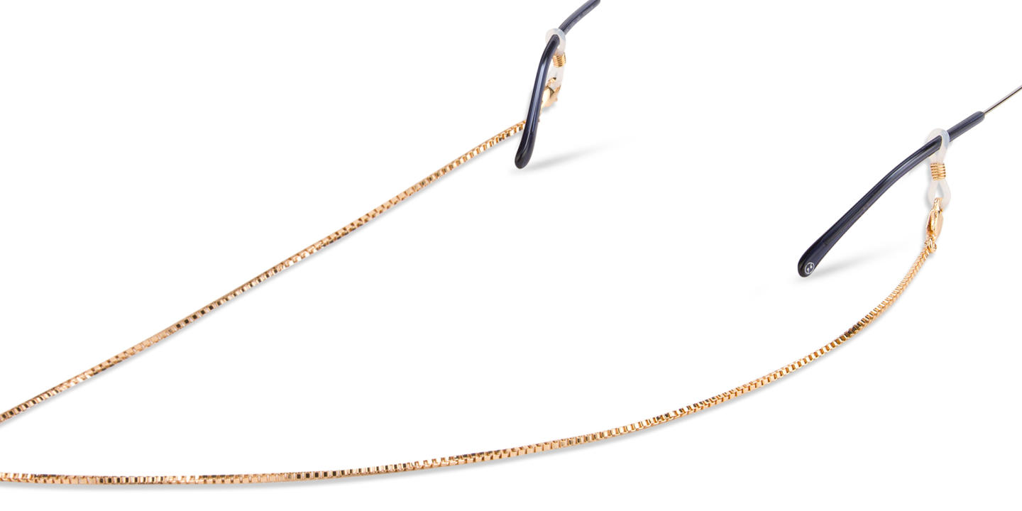 Unchained Society Unisex Rose Gold Flat Glasses Chain – Product Photo 2