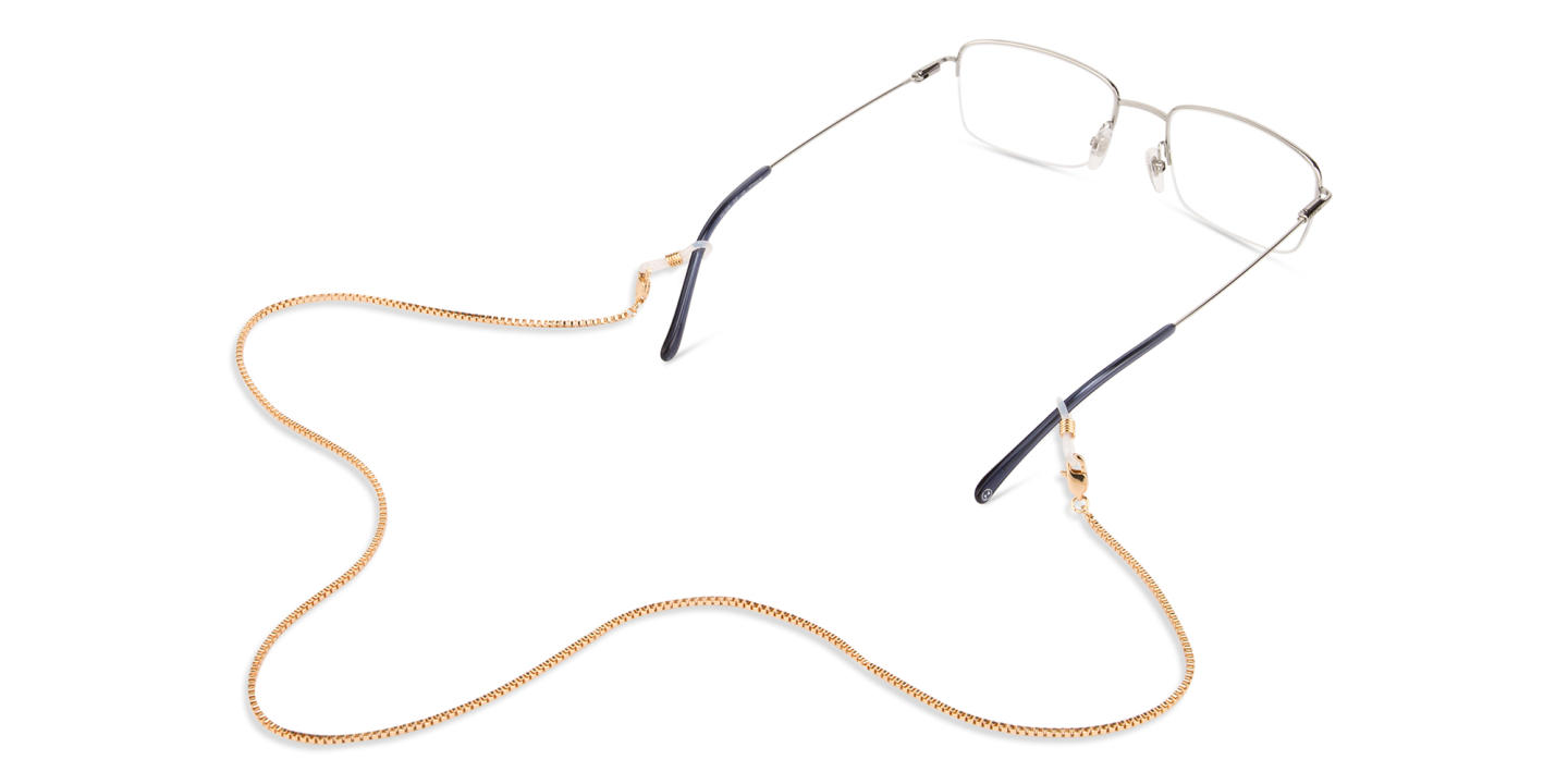 Unchained Society Unisex Rose Gold Flat Glasses Chain – Product Photo 3