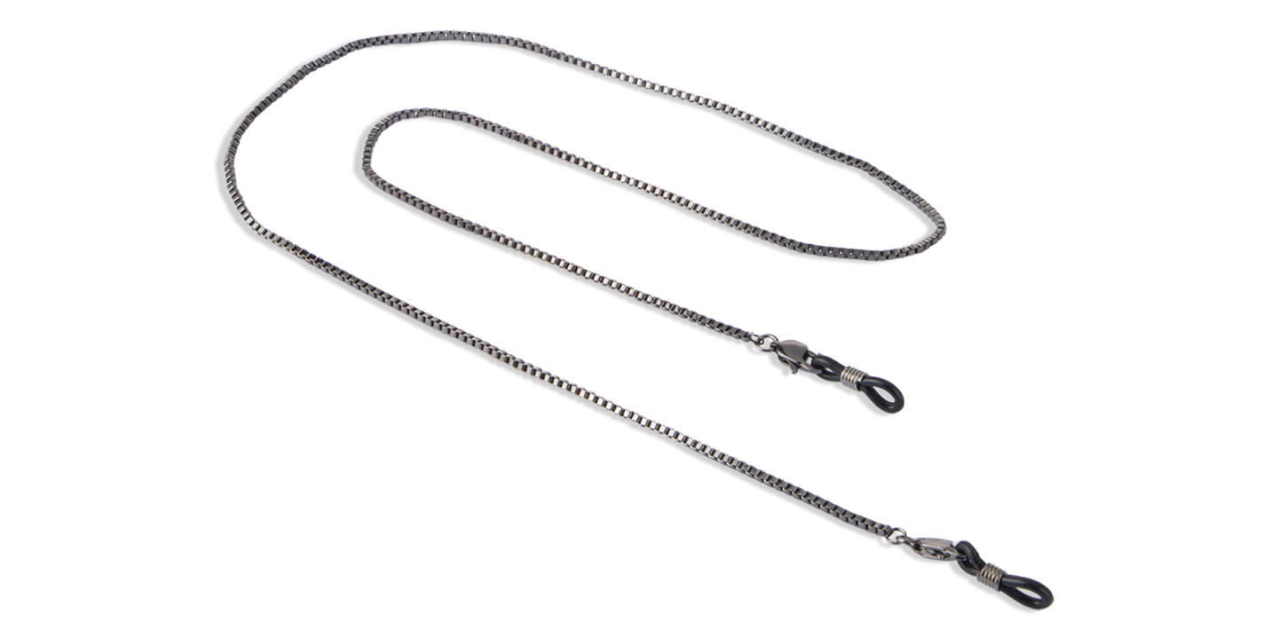 Unchained Society Unisex Black Flat Glasses Chain – Product Photo 0