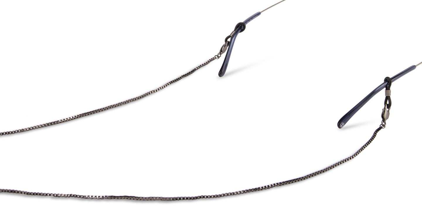Unchained Society Unisex Black Flat Glasses Chain – Product Photo 2