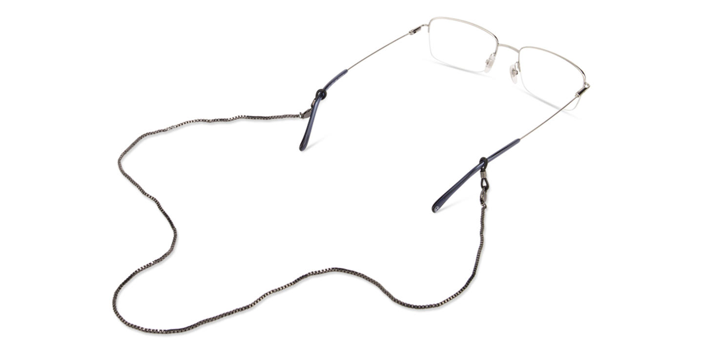 Unchained Society Unisex Black Flat Glasses Chain – Product Photo 3