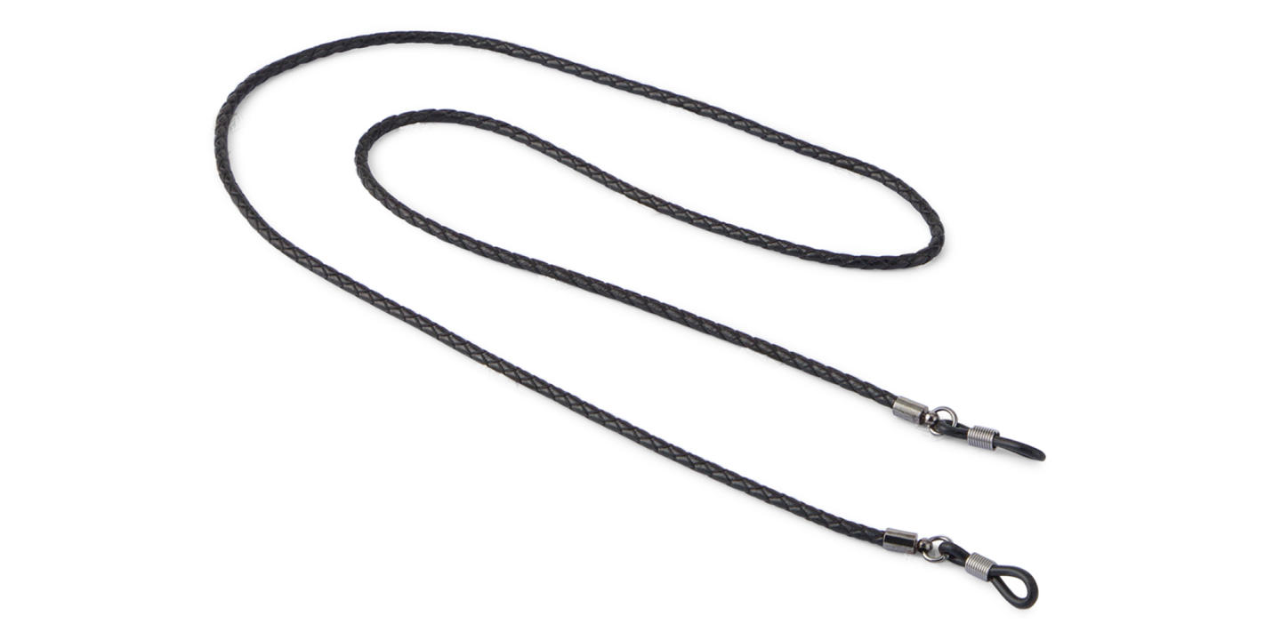 Shop Unchained Society Unisex Black Leather Glasses Cord online.