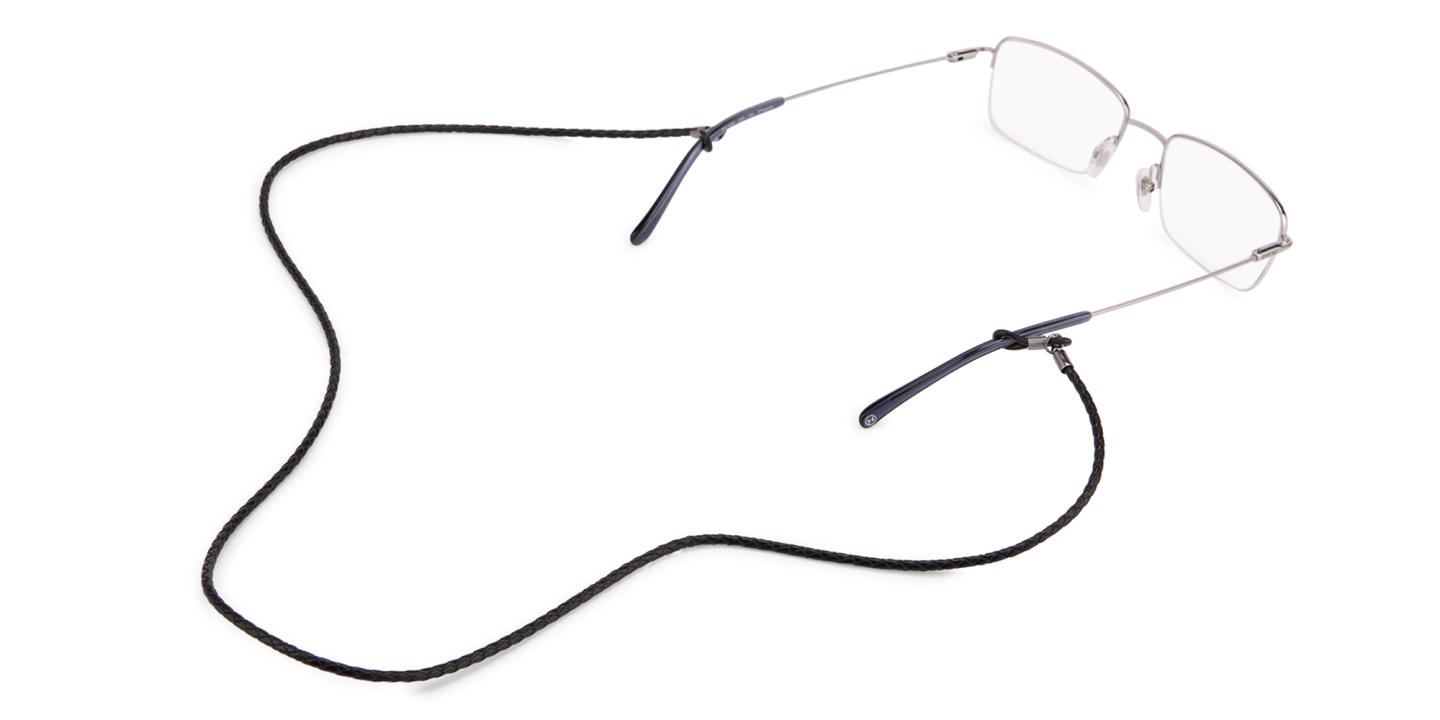 Unchained Society Unisex Black Leather Glasses Cord – Product Photo 3