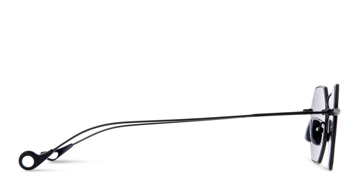 Eyepetizer Claire Unisex Irregular Sunglasses in Black – Product Photo 3