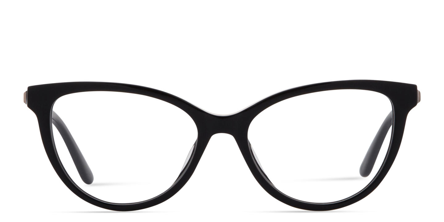 Guess Rhinestone Cat-Eye Eyeglasses in Black – Product Photo 0