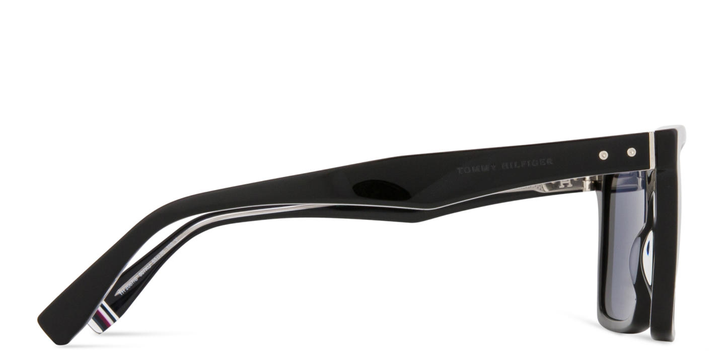 Tommy Hilfiger Rectangle Sunglasses in Black – Product Photo 2
