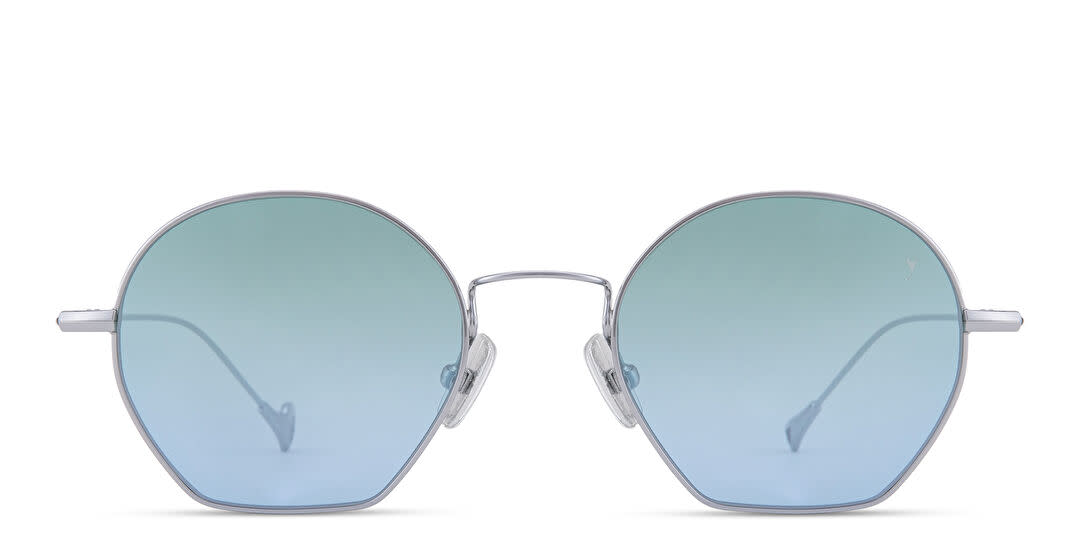 Eyepetizer Triomphe Unisex Irregular Sunglasses in Silver – Product Photo 0
