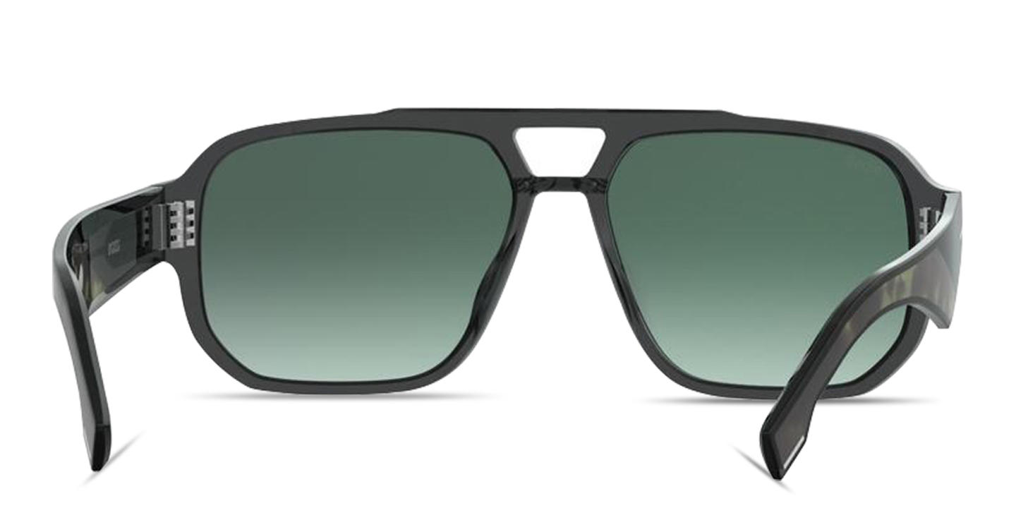 تسوق نظارات شمسية طراز أفياتور هوجو بوس بلون رمادي أونلاين.