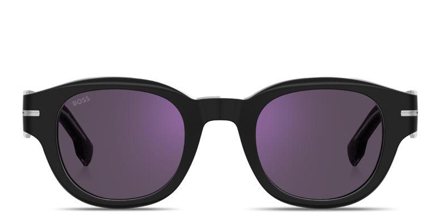 Hugo Boss Square Sunglasses in Black – Product Photo 0