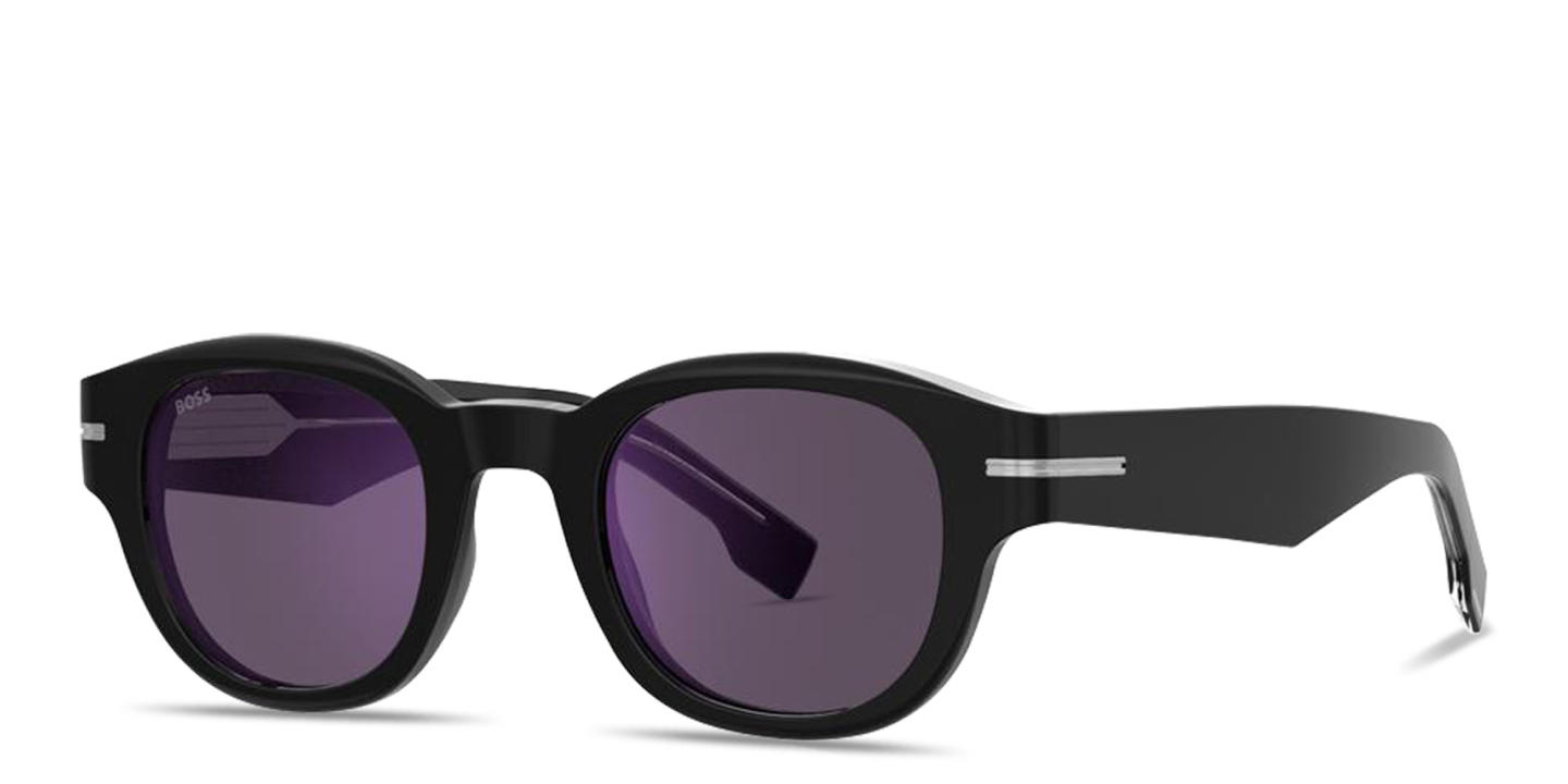 Hugo Boss Square Sunglasses in Black – Product Photo 1
