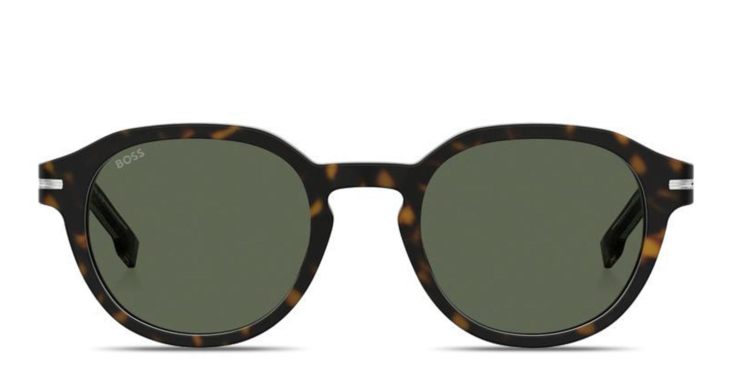 Hugo Boss Logo Lettering Panthos Sunglasses in Havana – Product Photo 0